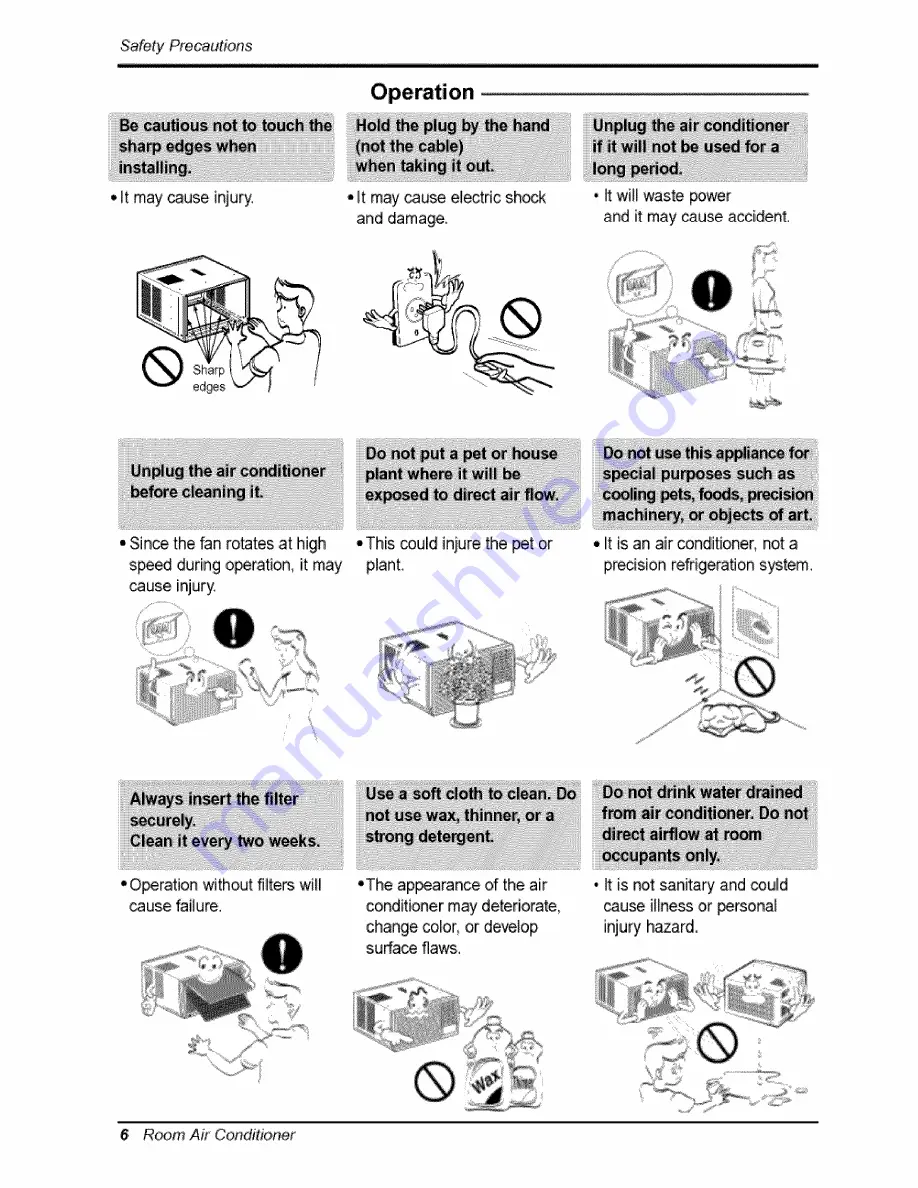 COMFORT-AIRE COMFORT AIRE REG-123A Owner'S Manual Download Page 6