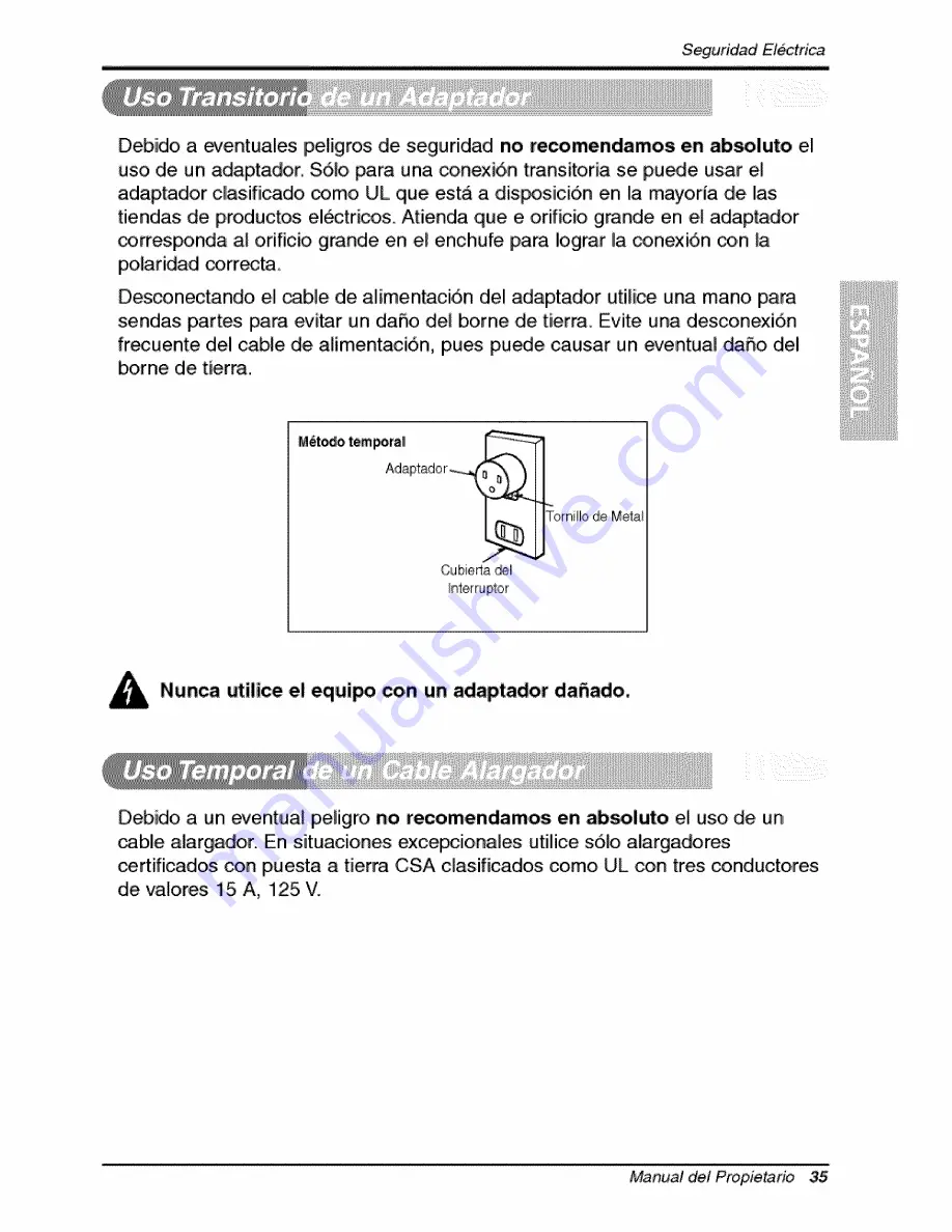 COMFORT-AIRE COMFORT AIRE REG-123A Owner'S Manual Download Page 35