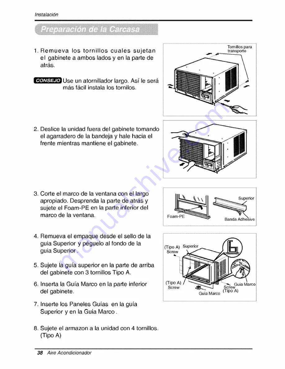 COMFORT-AIRE COMFORT AIRE REG-123A Скачать руководство пользователя страница 38