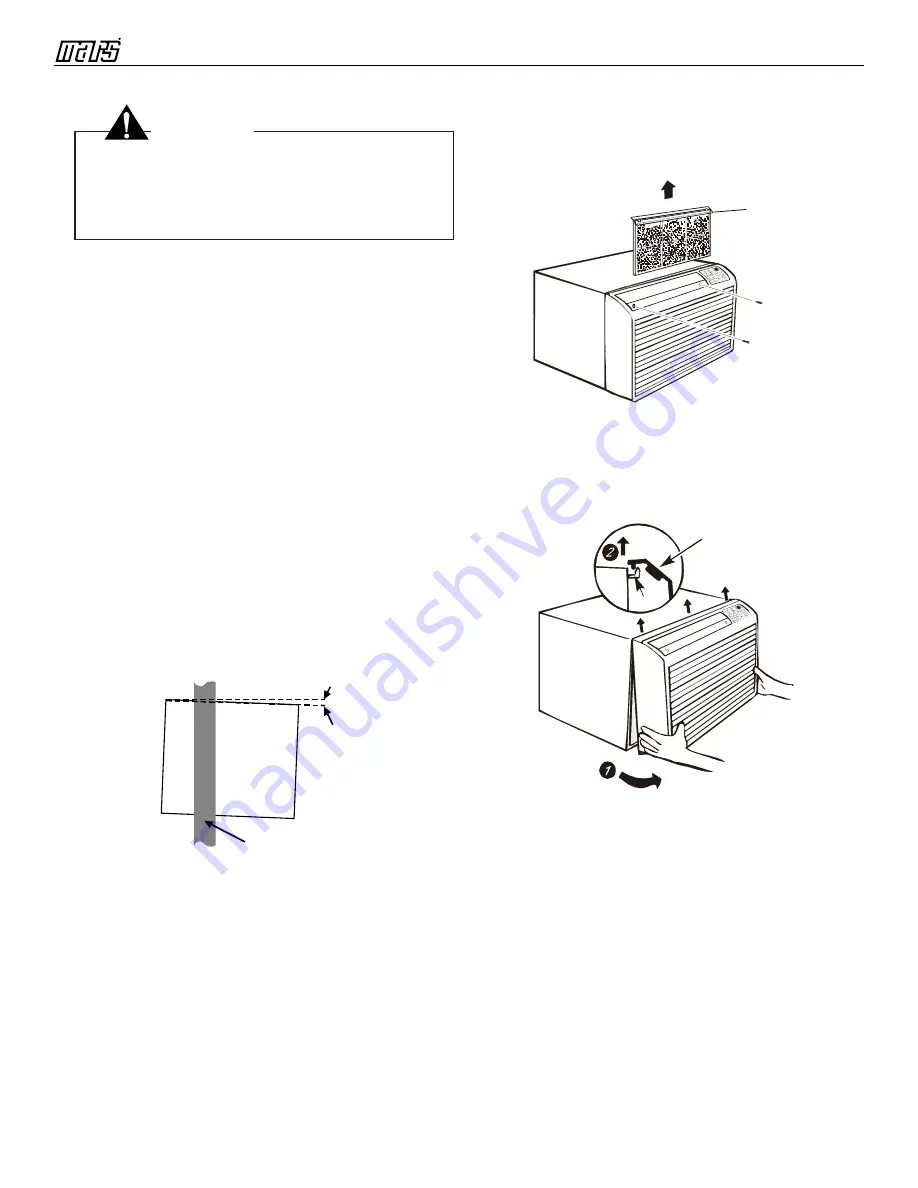 COMFORT-AIRE PTTC09A-1 Owner'S Manual Download Page 8