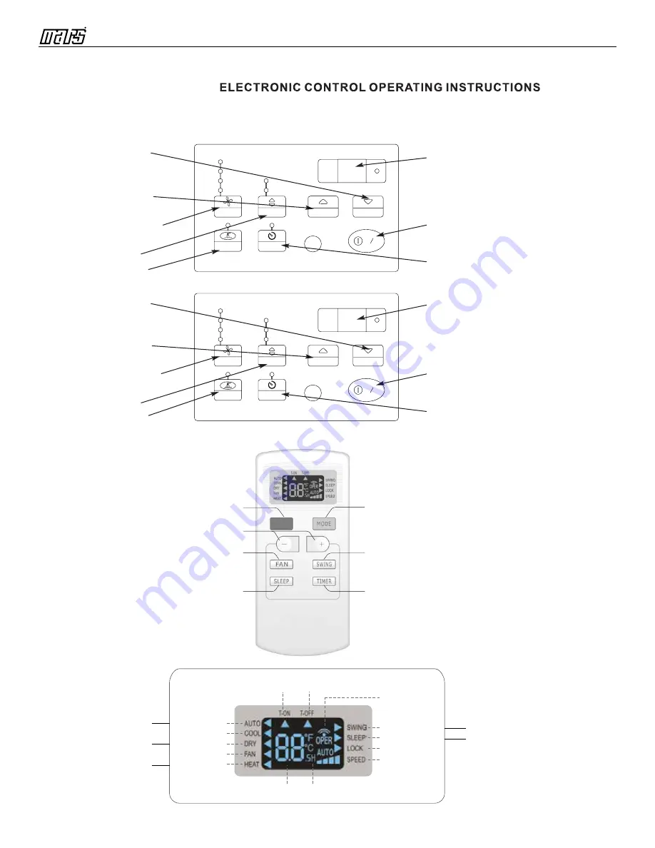 COMFORT-AIRE PTTC09A-1 Owner'S Manual Download Page 12