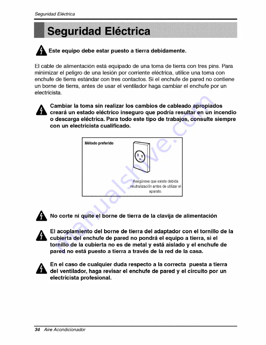 COMFORT-AIRE RAD-101A Owner'S Manual Download Page 34