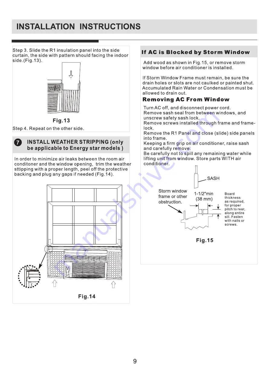 COMFORT-AIRE RAD Series Скачать руководство пользователя страница 12