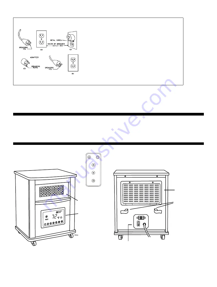 Comfort Zone CZ2032C Скачать руководство пользователя страница 4