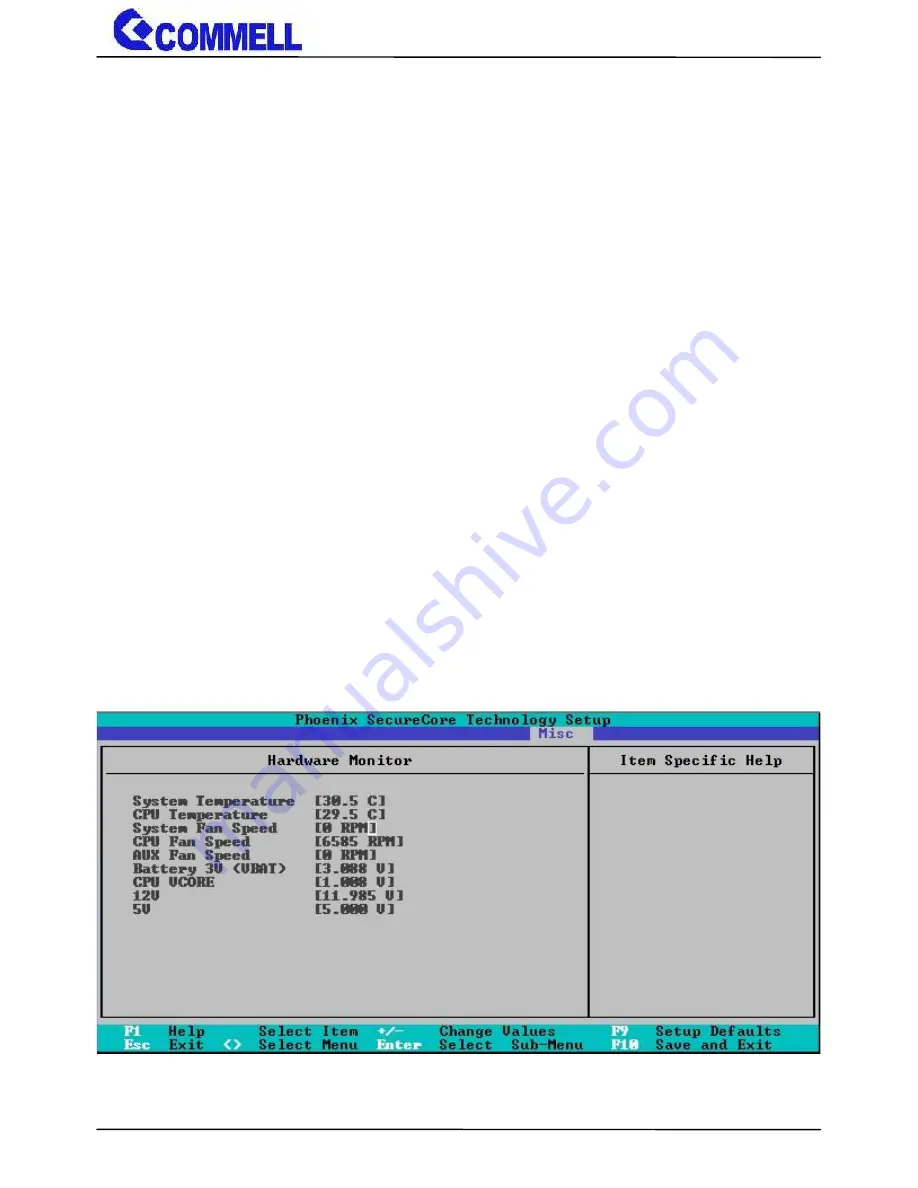 Commell LV-67S User Manual Download Page 31