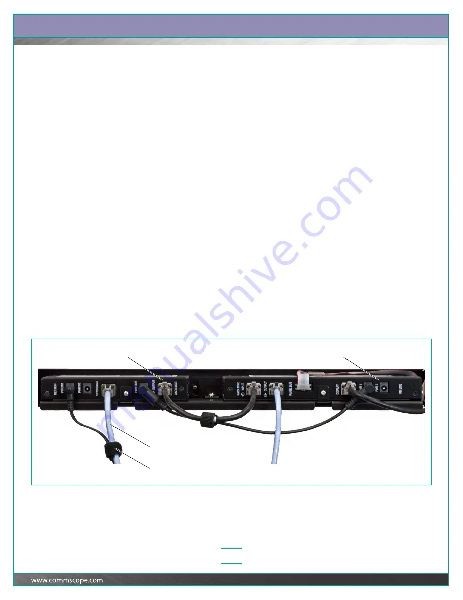 CommScope SYSTIMAX iPatch Panel Manager'S Manual Download Page 31