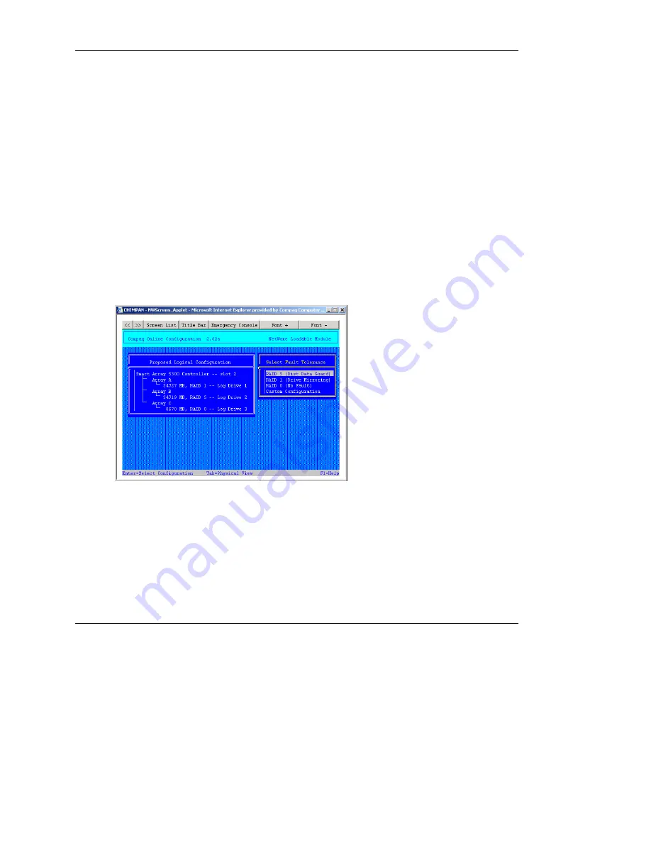 Compaq 166207-B21 - Smart Array 5302/32 RAID Controller User Manual Download Page 69