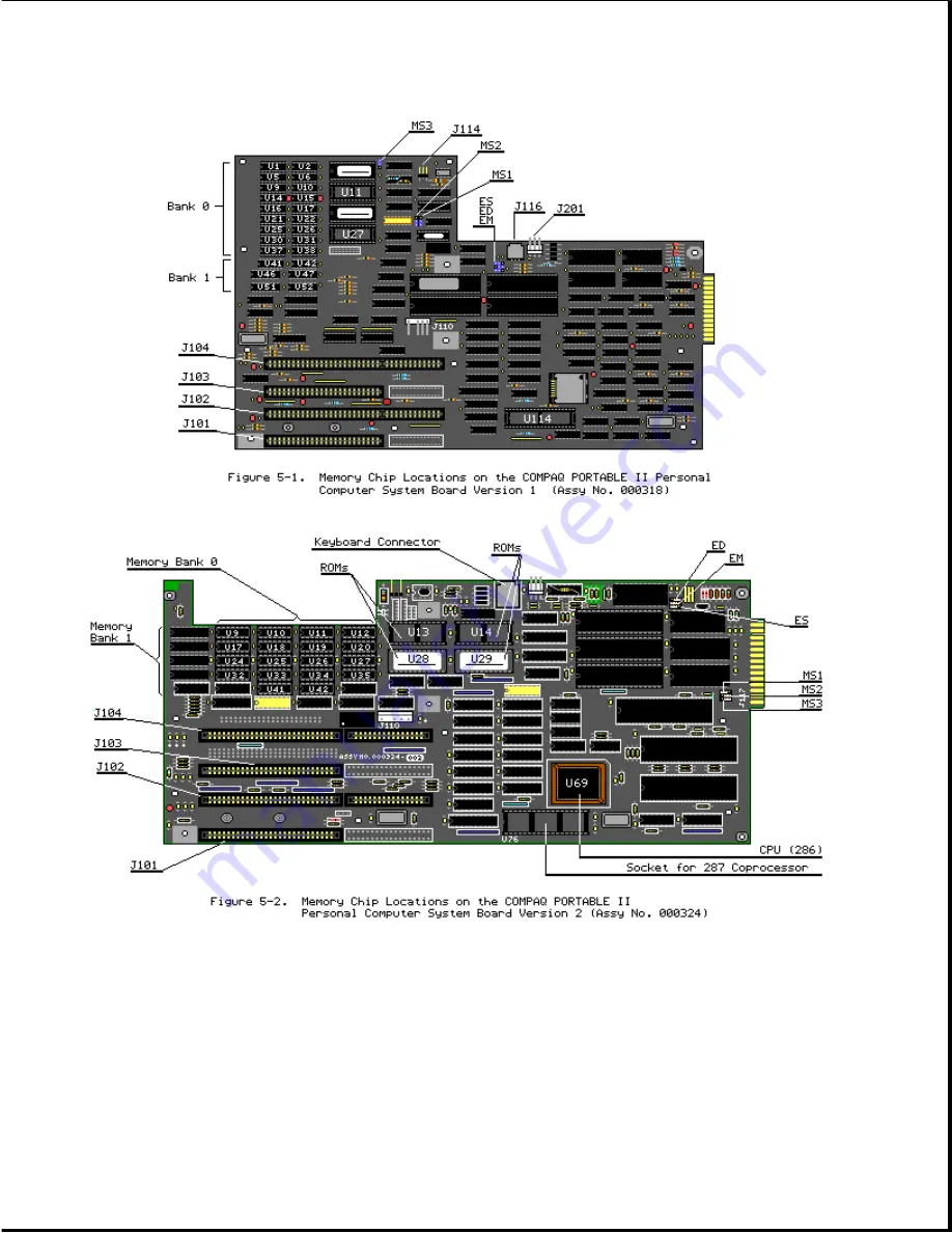 Compaq Compaq Portable II Maintenance And Service Manual Download Page 33