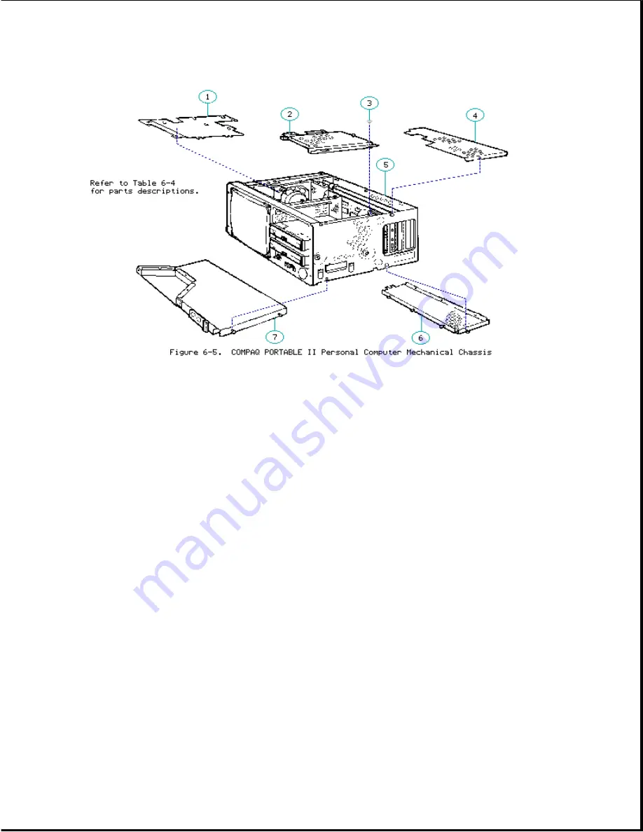 Compaq Compaq Portable II Maintenance And Service Manual Download Page 45