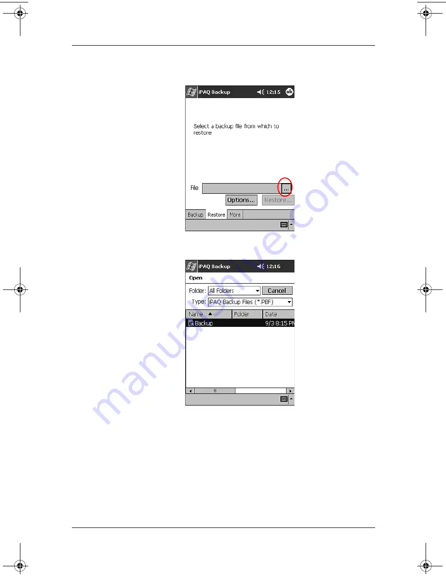 Compaq iPAQ H3900 Series Reference Manual Download Page 37