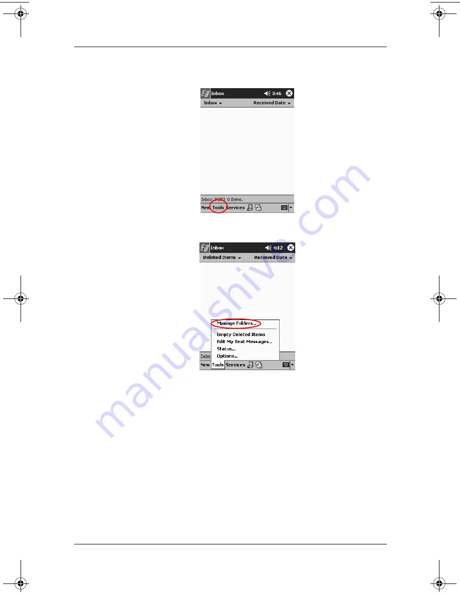 Compaq iPAQ H3900 Series Reference Manual Download Page 135