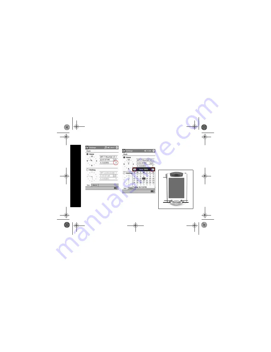 Compaq iPAQ Pocket PC H3800 Series Getting Started Manual Download Page 24