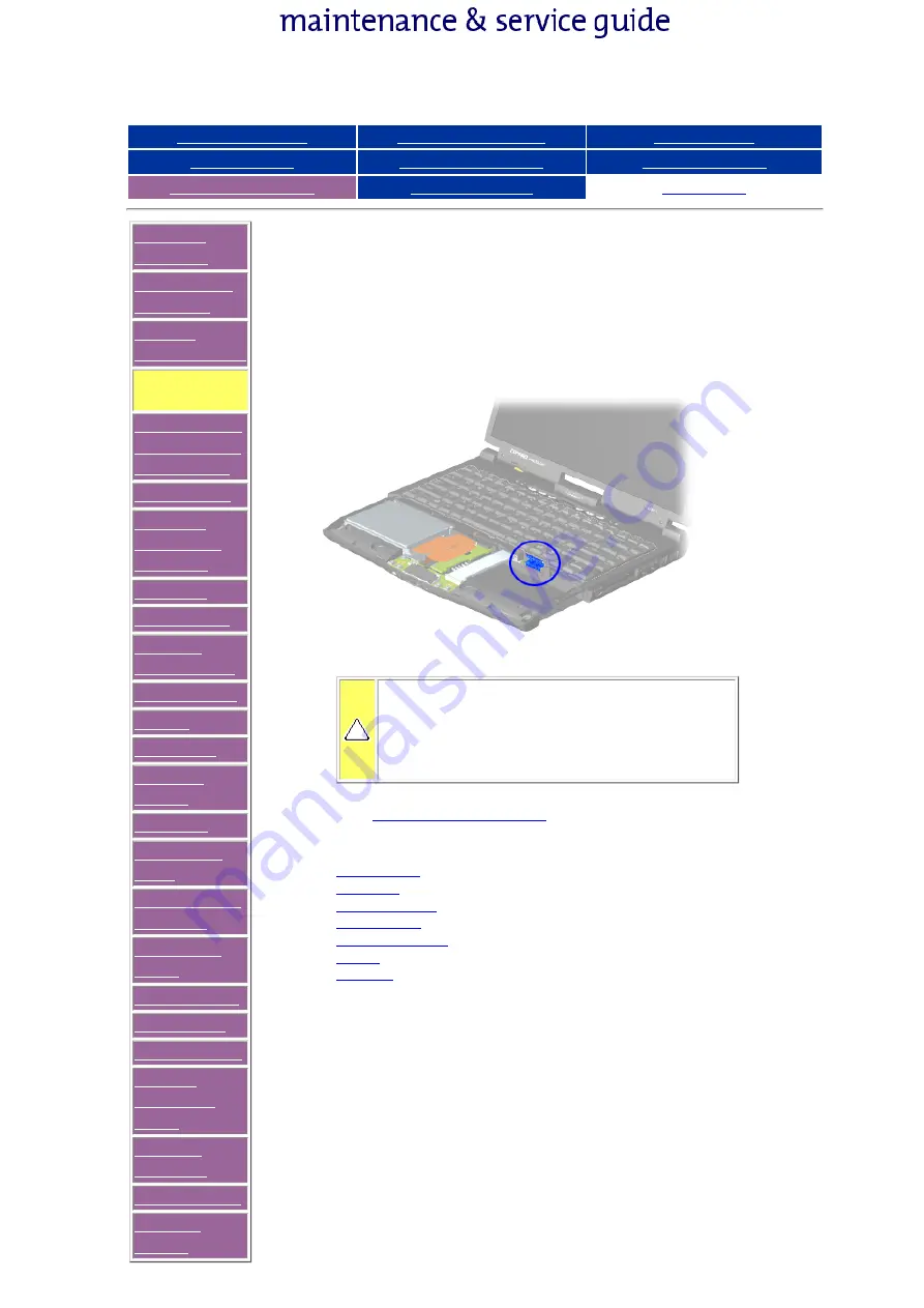 Compaq Presario 1600 Series Maintenance & Service Manual Download Page 44