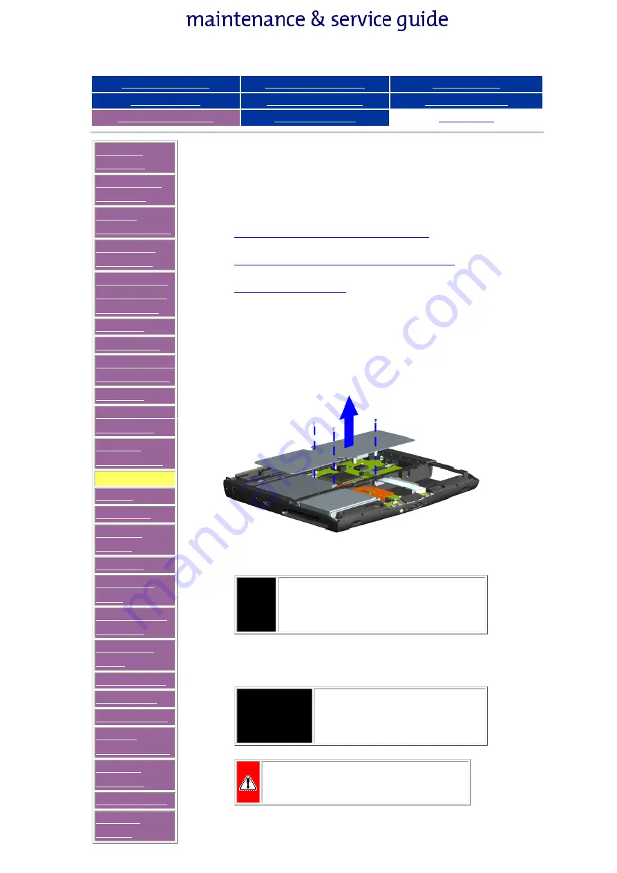 Compaq Presario 1600 Series Maintenance & Service Manual Download Page 58