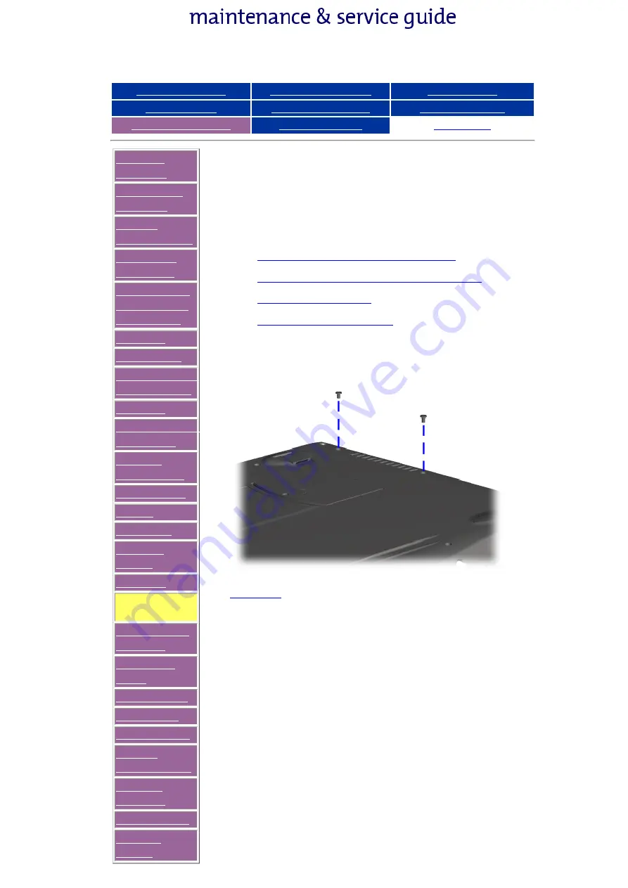 Compaq Presario 1600 Series Maintenance & Service Manual Download Page 65