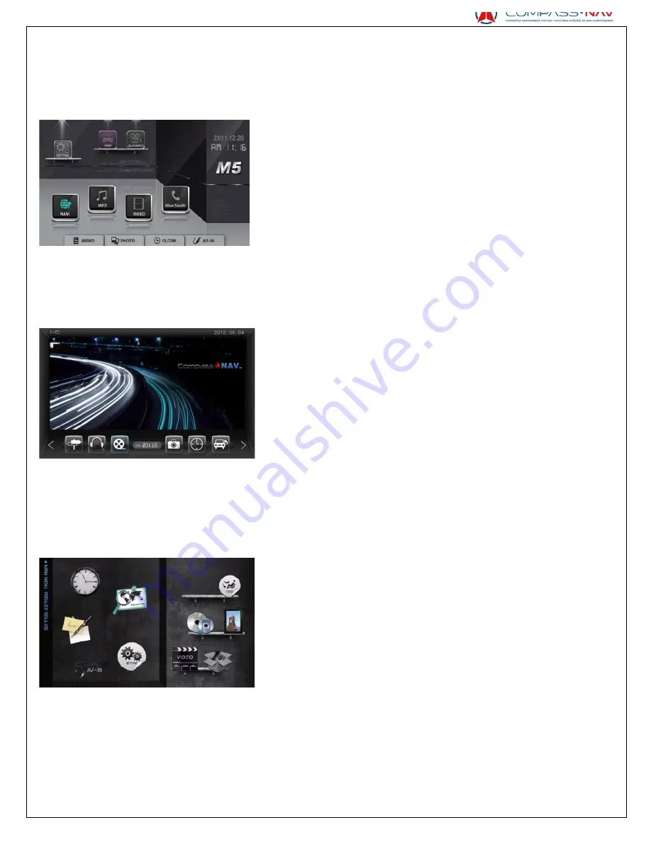 Compass Nav CN-M5 User Manual Download Page 13