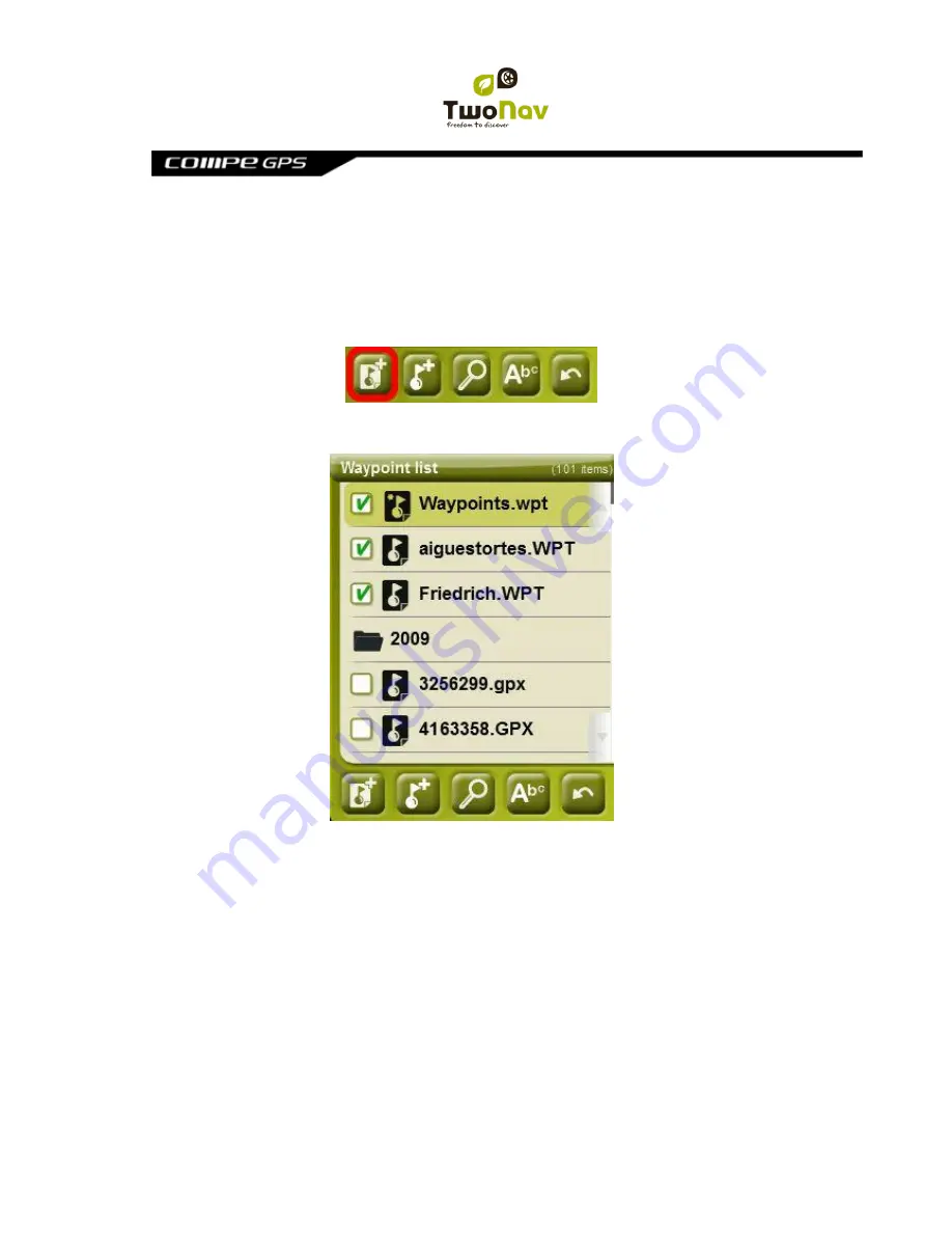 CompeGPS TwoNav Aventura User Manual Download Page 72