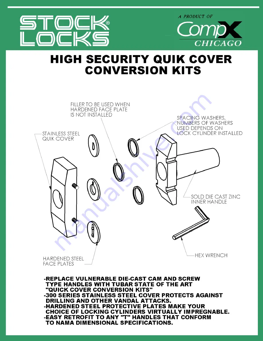 COMPX QUIKCOVER Manual Download Page 1