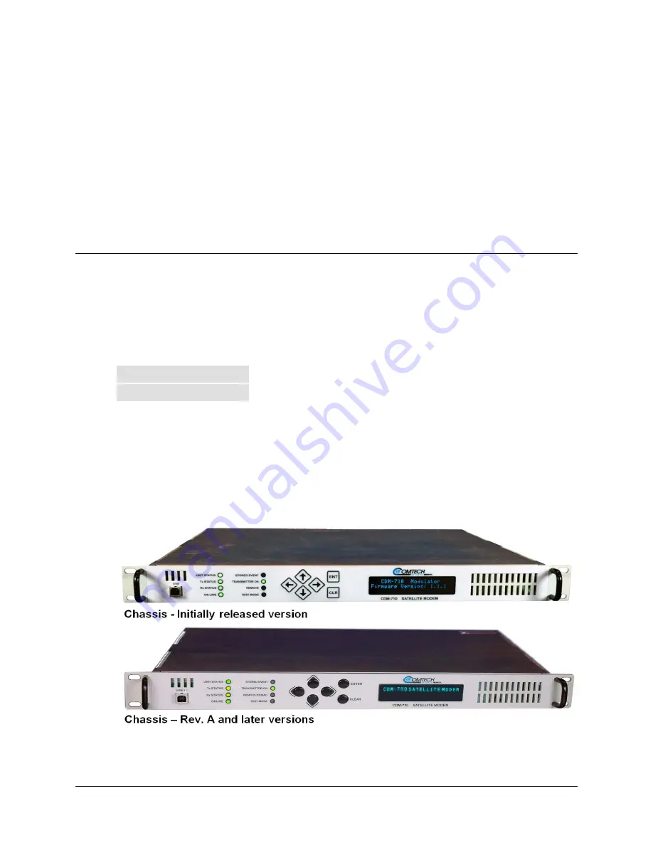 Comtech EF Data CDM-710 Installation And Operation Manual Download Page 27