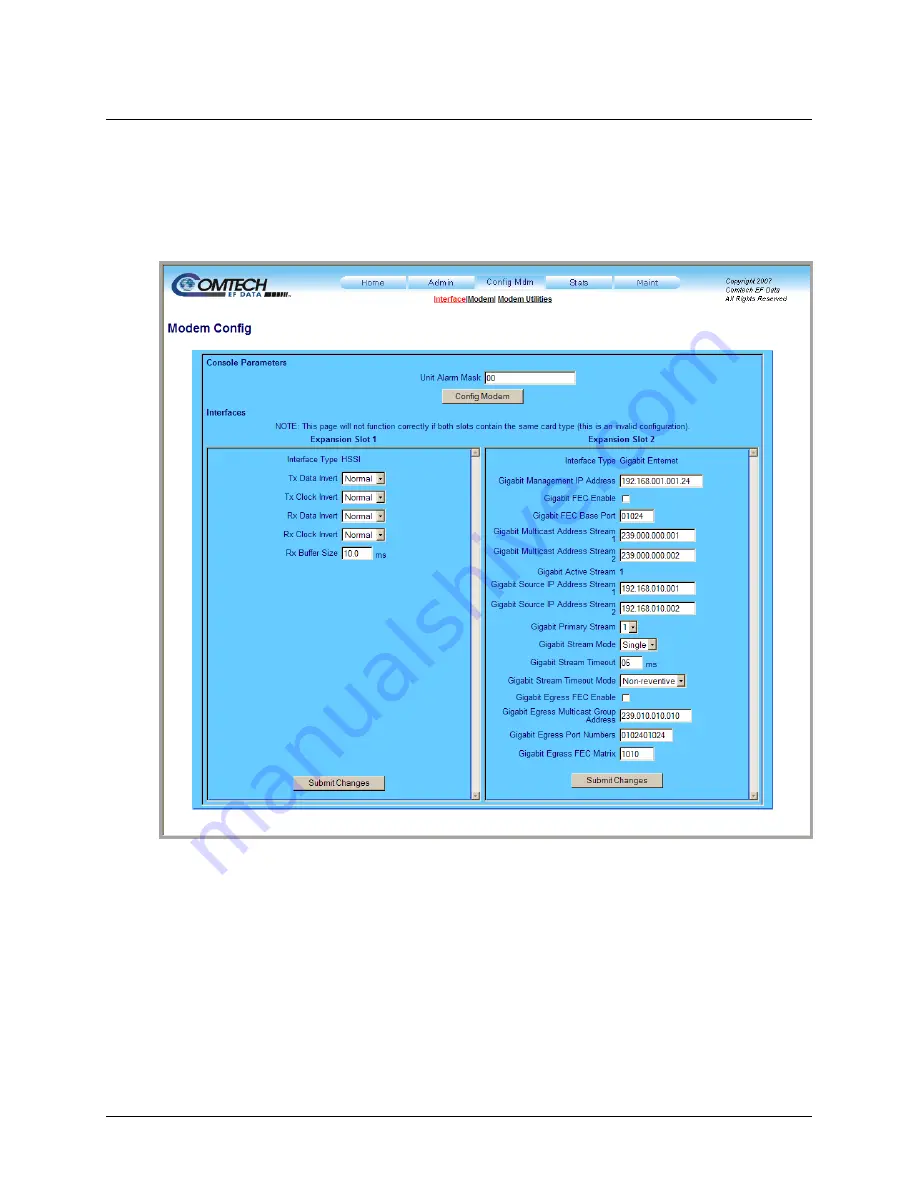 Comtech EF Data CDM-710 Installation And Operation Manual Download Page 136