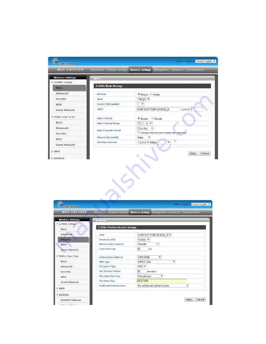 Comtrend Corporation AC1750 Quick Installation Manual Download Page 10