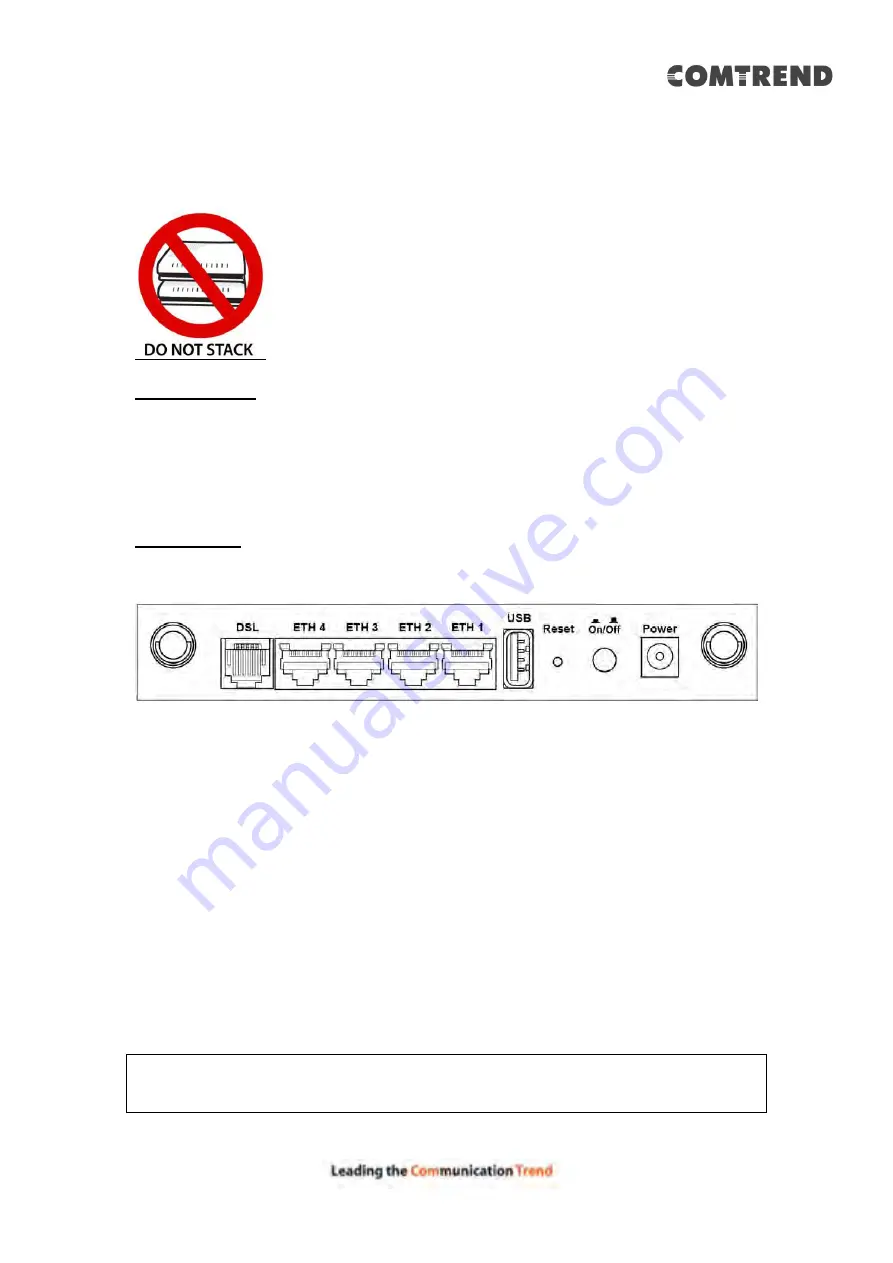 Comtrend Corporation AR-5319 User Manual Download Page 10