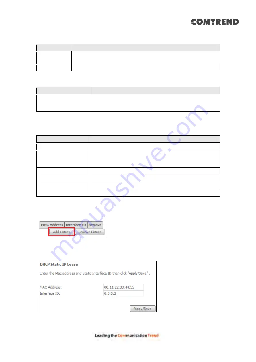 Comtrend Corporation AR-5319 User Manual Download Page 53