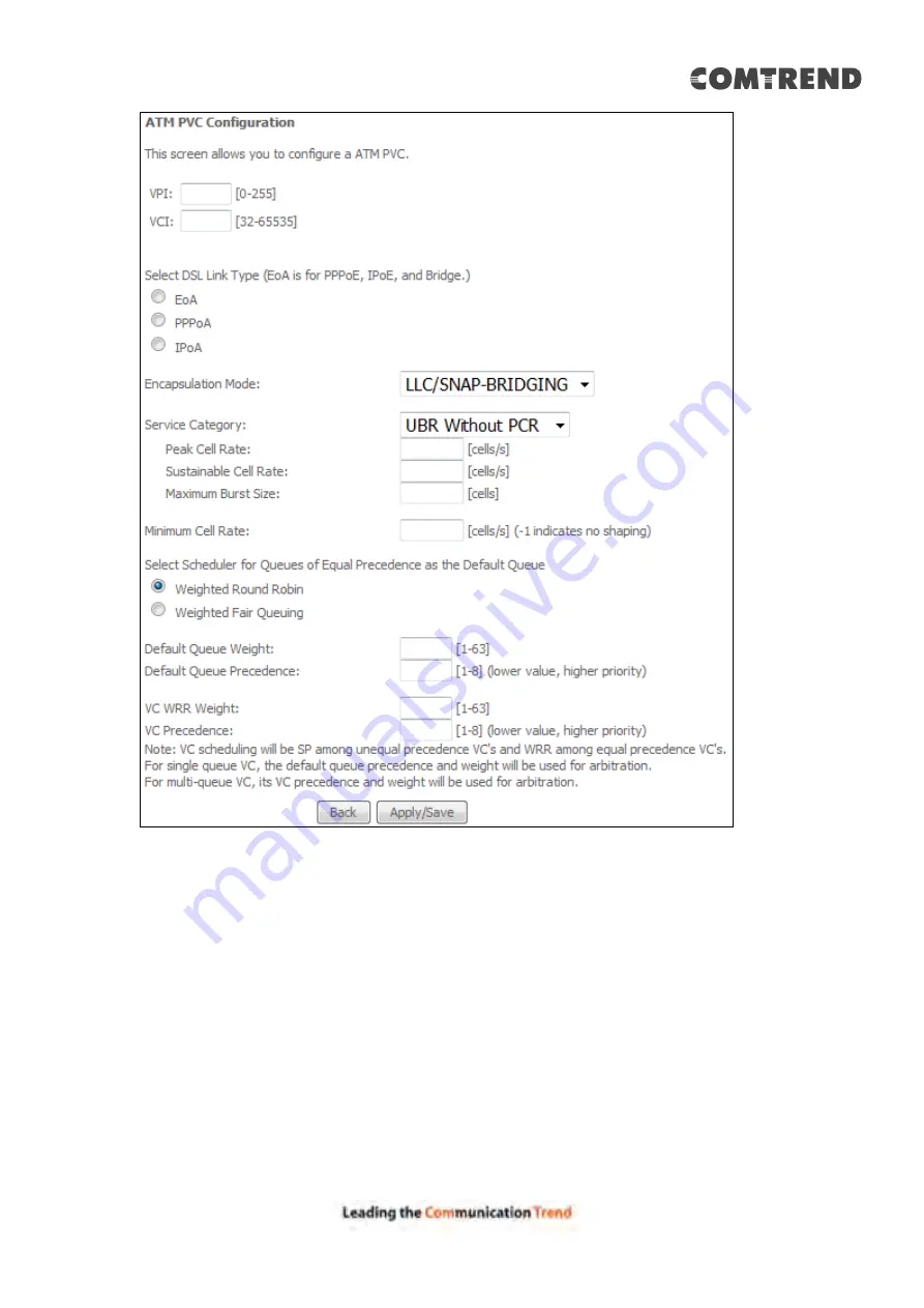 Comtrend Corporation AR-5319 Скачать руководство пользователя страница 148