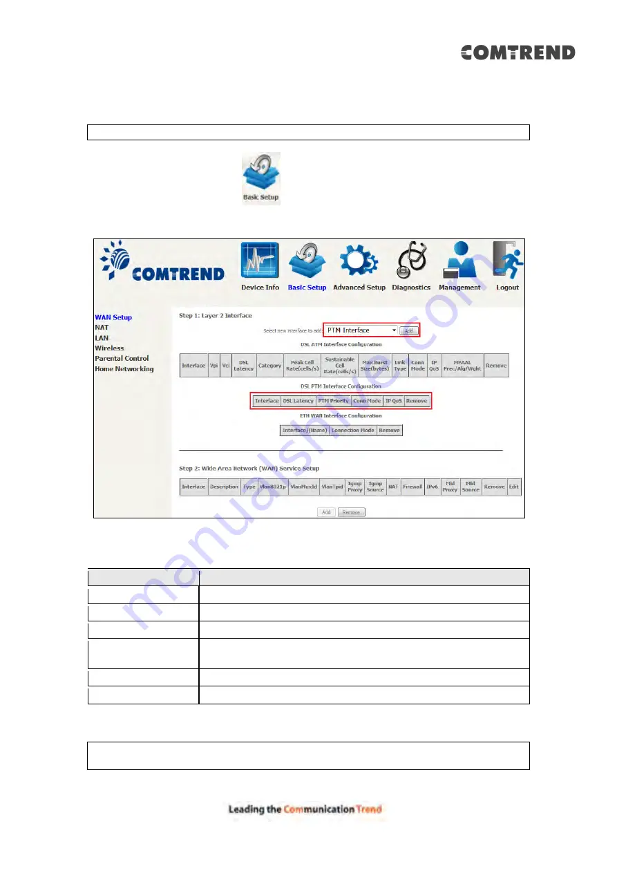 Comtrend Corporation AR-5319 User Manual Download Page 150