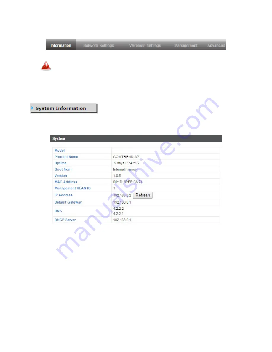 Comtrend Corporation WAP-PC1750W User Manual Download Page 21