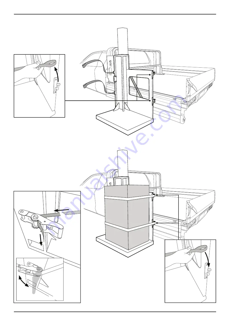 COMTRUK EZ Lift-N-Load Installation Manual Download Page 6