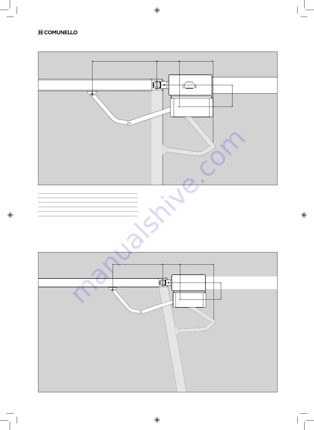 Comunello CONDOR 500 / ONE Installation And User Manual Download Page 2