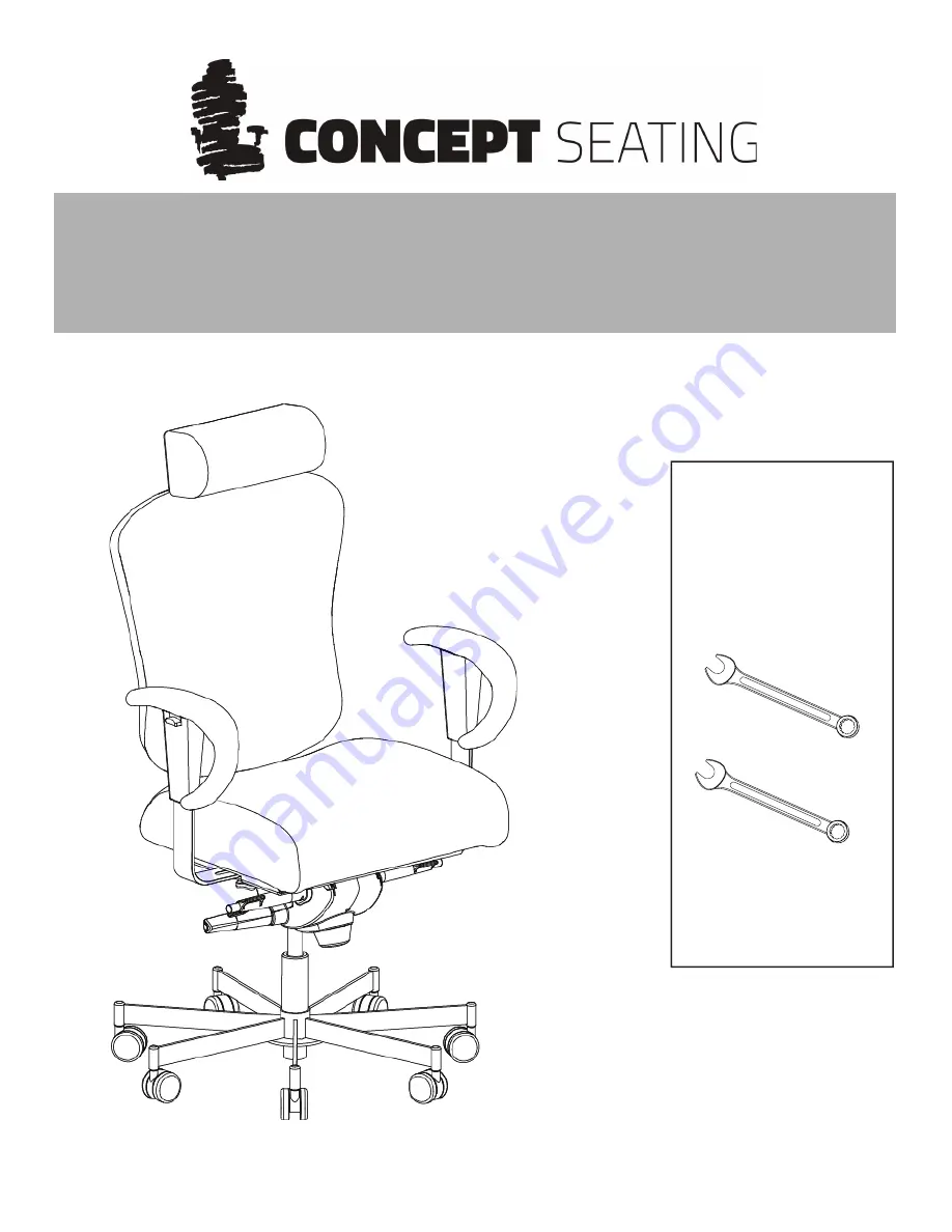 Concept Seating 3150 Скачать руководство пользователя страница 1