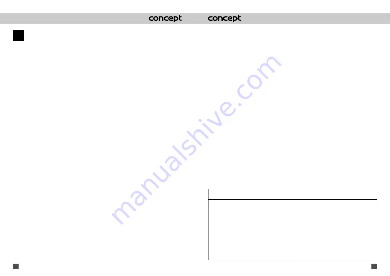 Concept2 CONSV3020 Manual Download Page 15