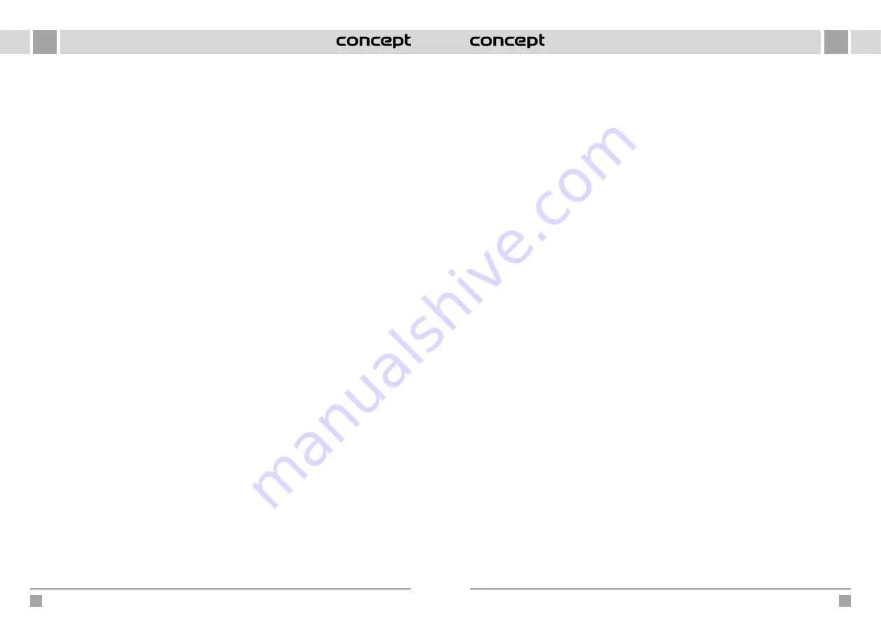 Concept2 DV7360 Manual Download Page 9