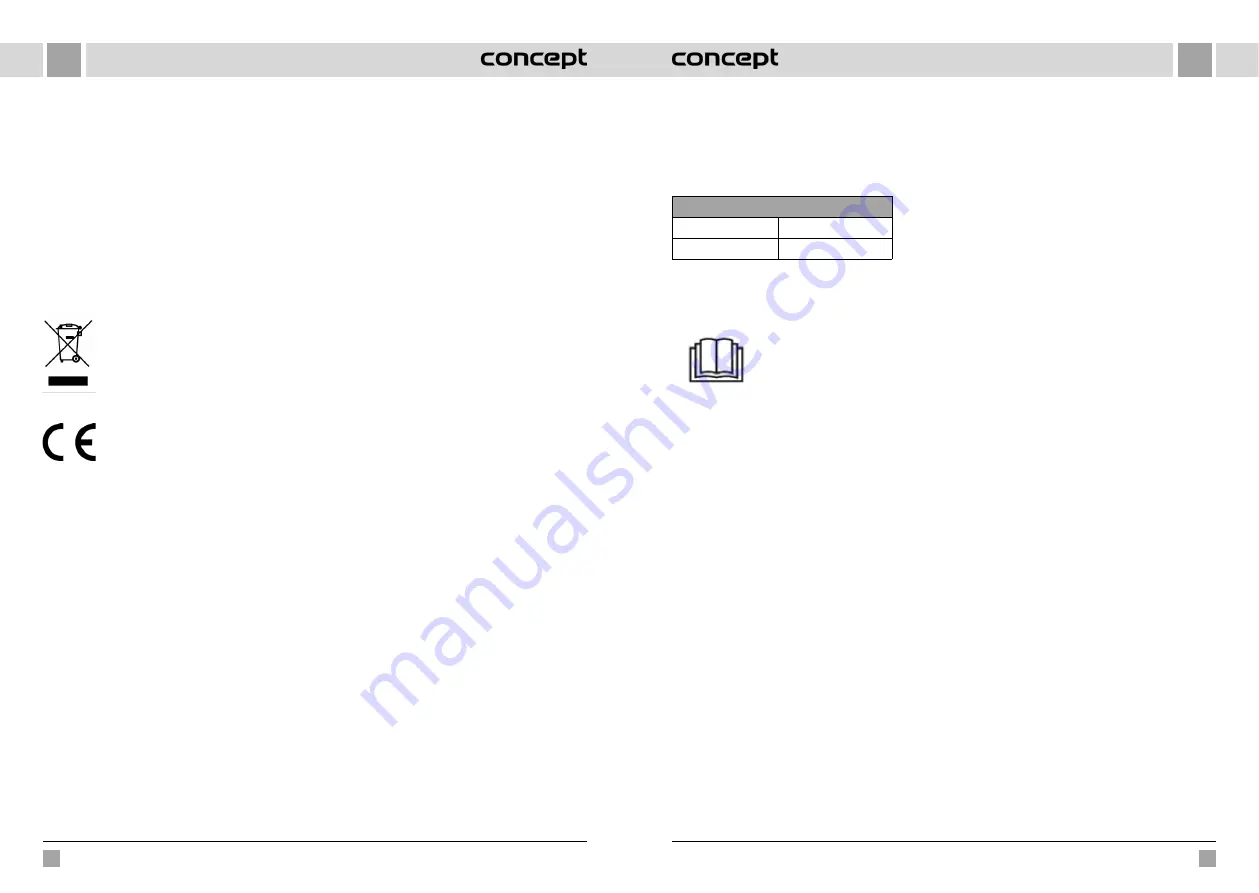 Concept2 DV7360 Manual Download Page 17