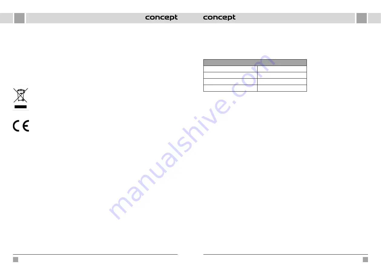 Concept2 OV2010 Manual Download Page 27