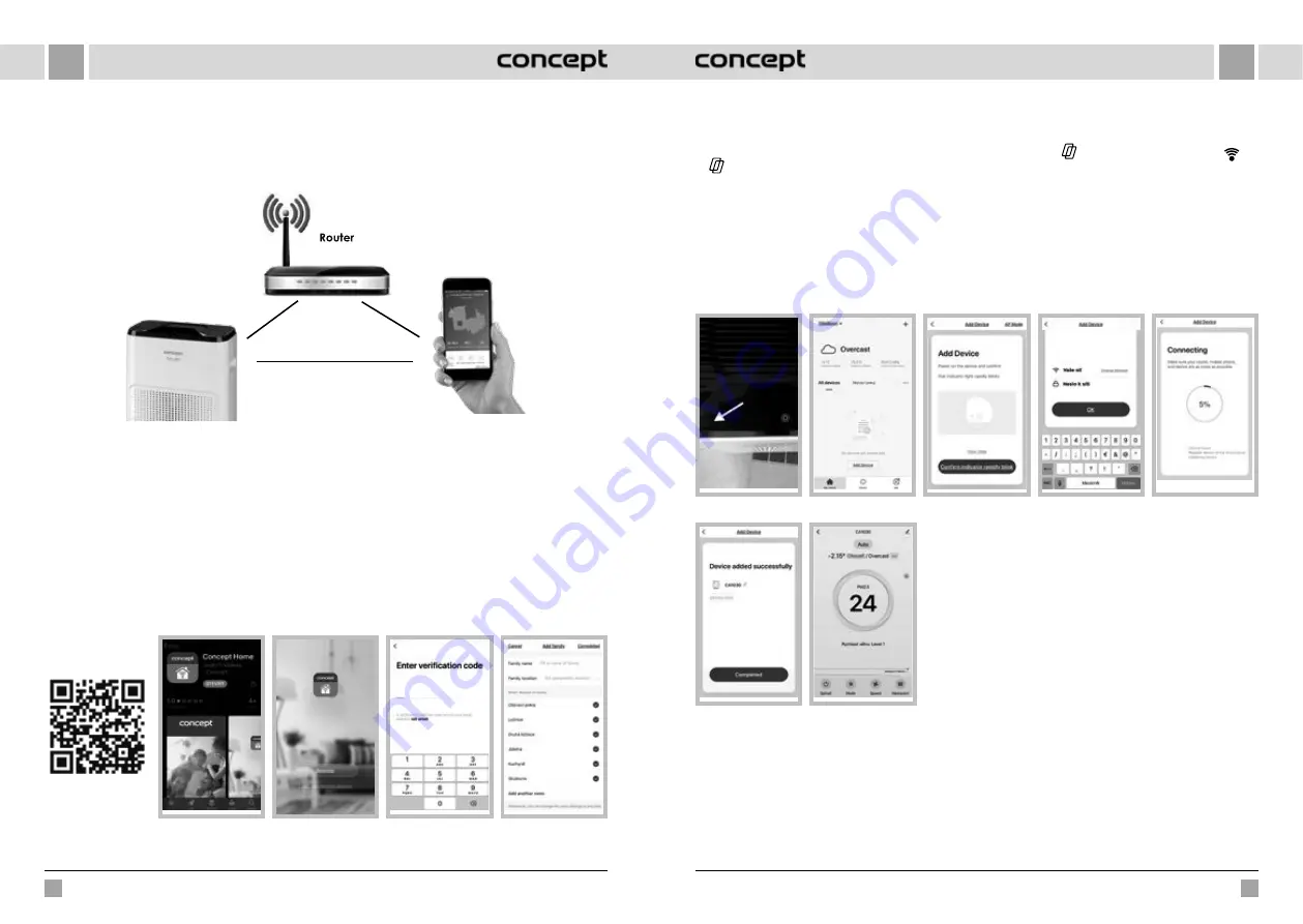 Concept2 Perfect Air CA1030 Manual Download Page 56