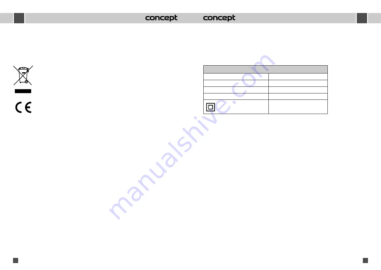 Concept2 PREMIUM LINE SM 8000 Instruction Manual Download Page 22