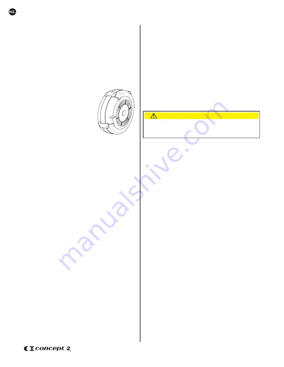 Concept2 SkiErg Product Manual Download Page 20