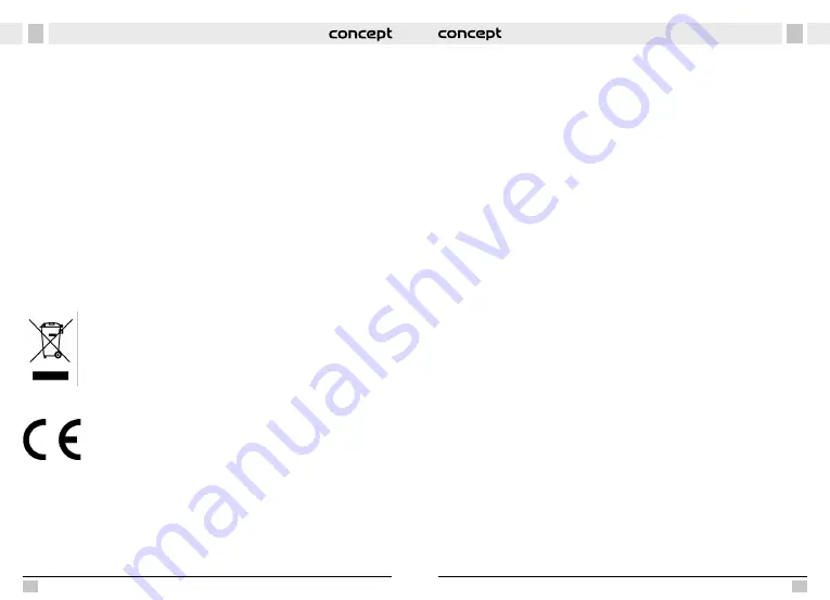 Concept2 VH6040 Instruction Manual Download Page 21