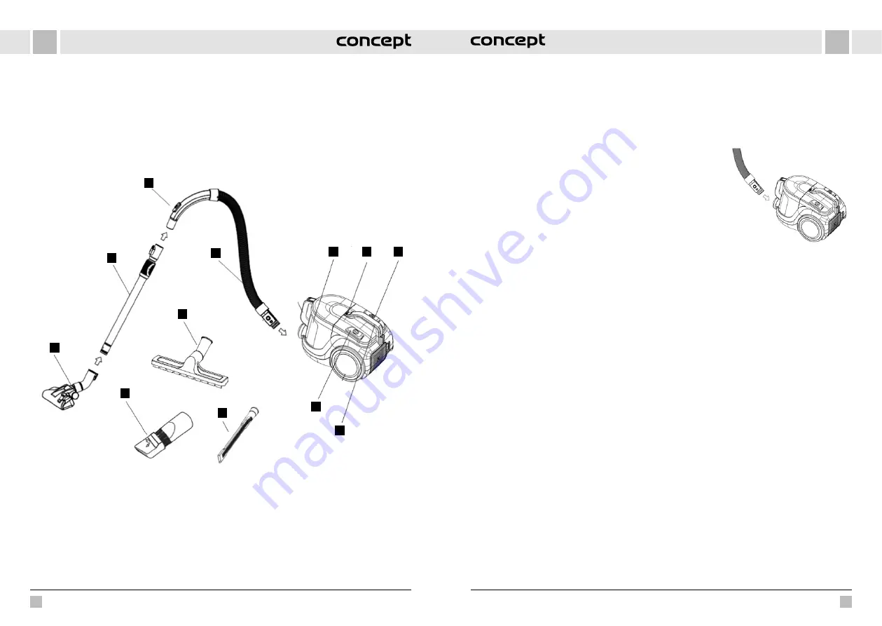 Concept2 VP5130 Manual Download Page 4