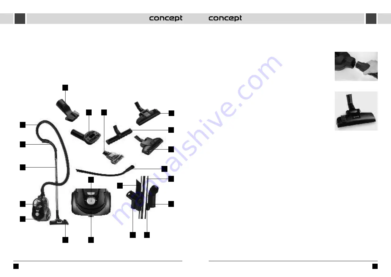 Concept2 VP524 Series Скачать руководство пользователя страница 20