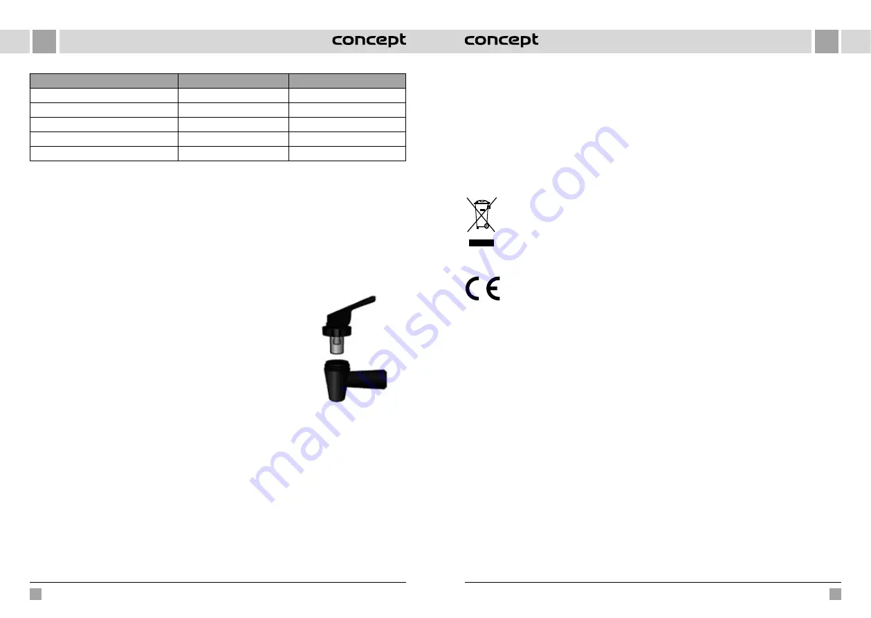 Concept2 ZH0040 Manual Download Page 9