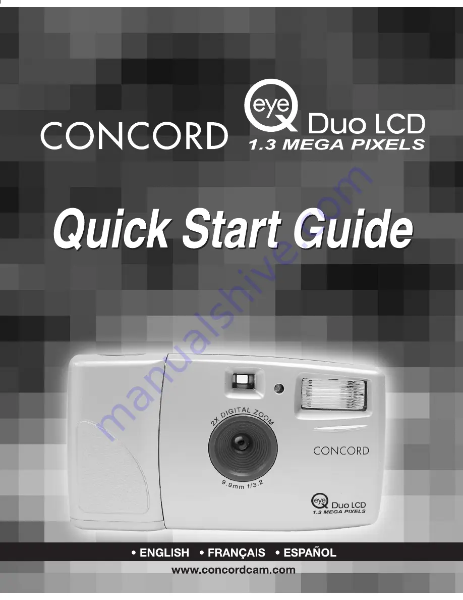 Concord Camera Eye Q Duo 1.3 Mega Pixels Camera Скачать руководство пользователя страница 1