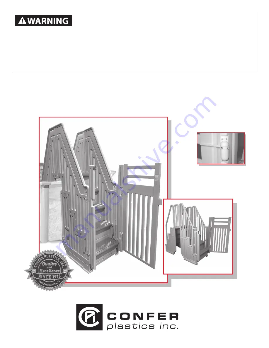 Confer Plastics PES-DBL-X Скачать руководство пользователя страница 1