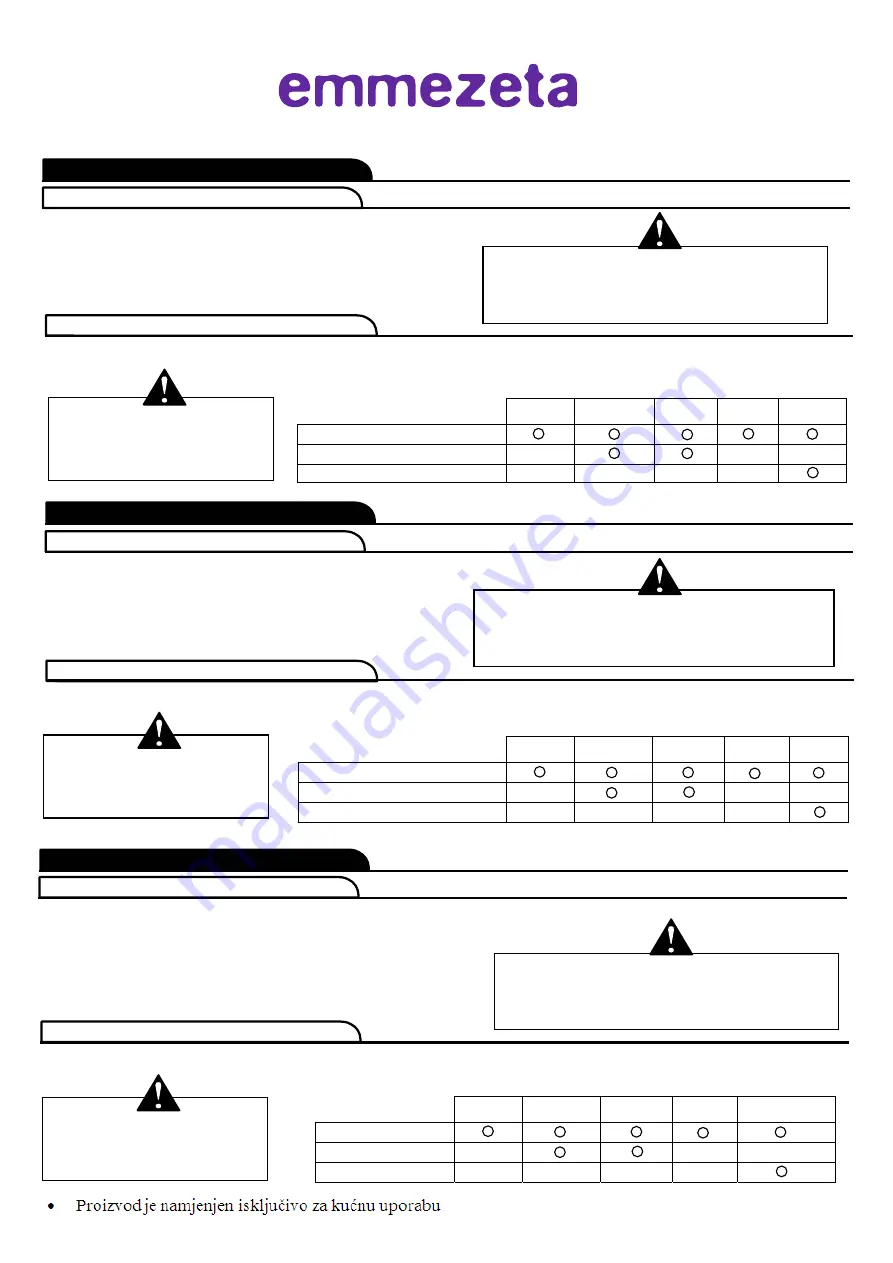 CONFORAMA DD6228-4 Assembly Instructions Manual Download Page 6