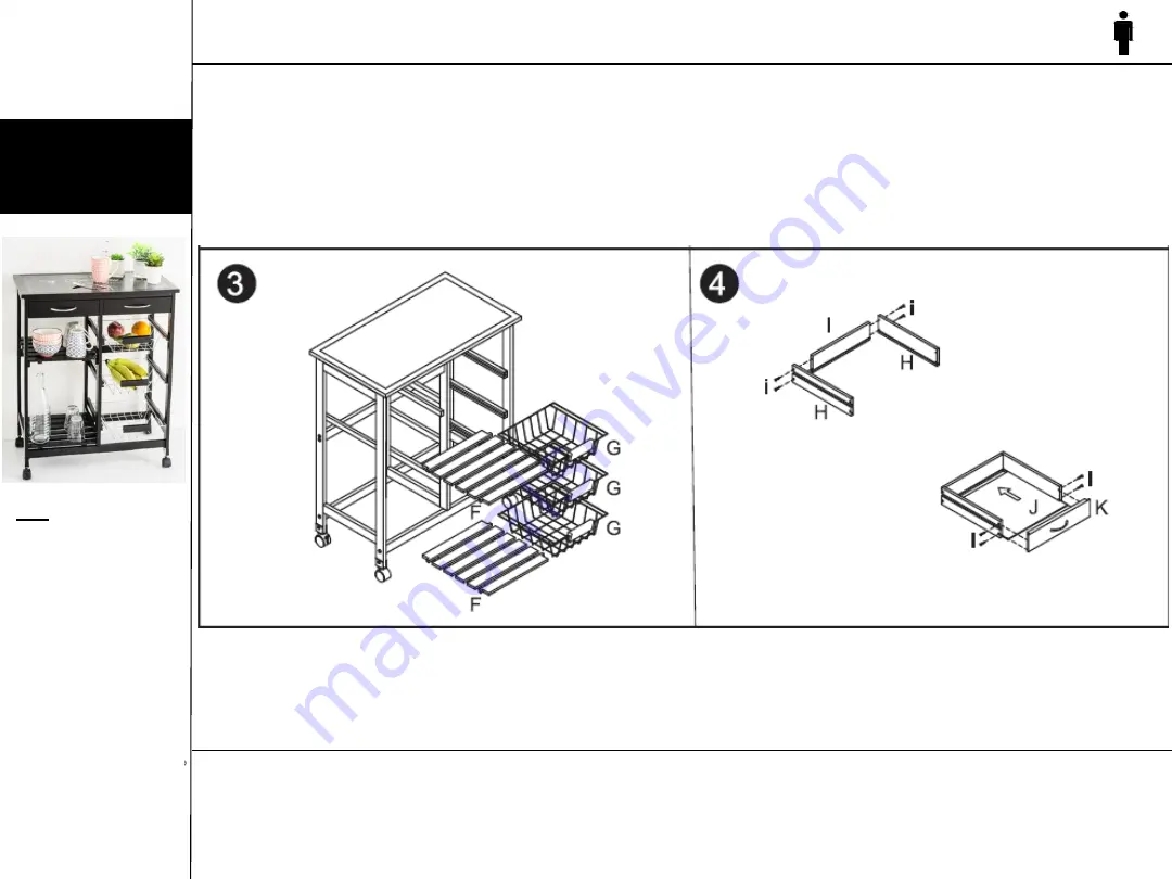 CONFORAMA GUSTAF 131376B Скачать руководство пользователя страница 3