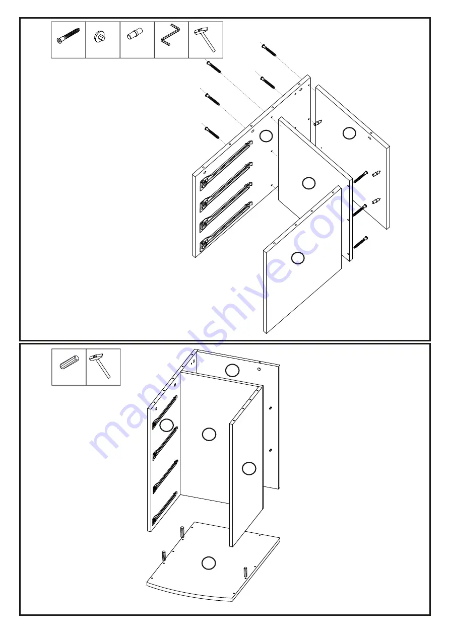 CONFORAMA GUSTAV Assembling Instructions Download Page 6