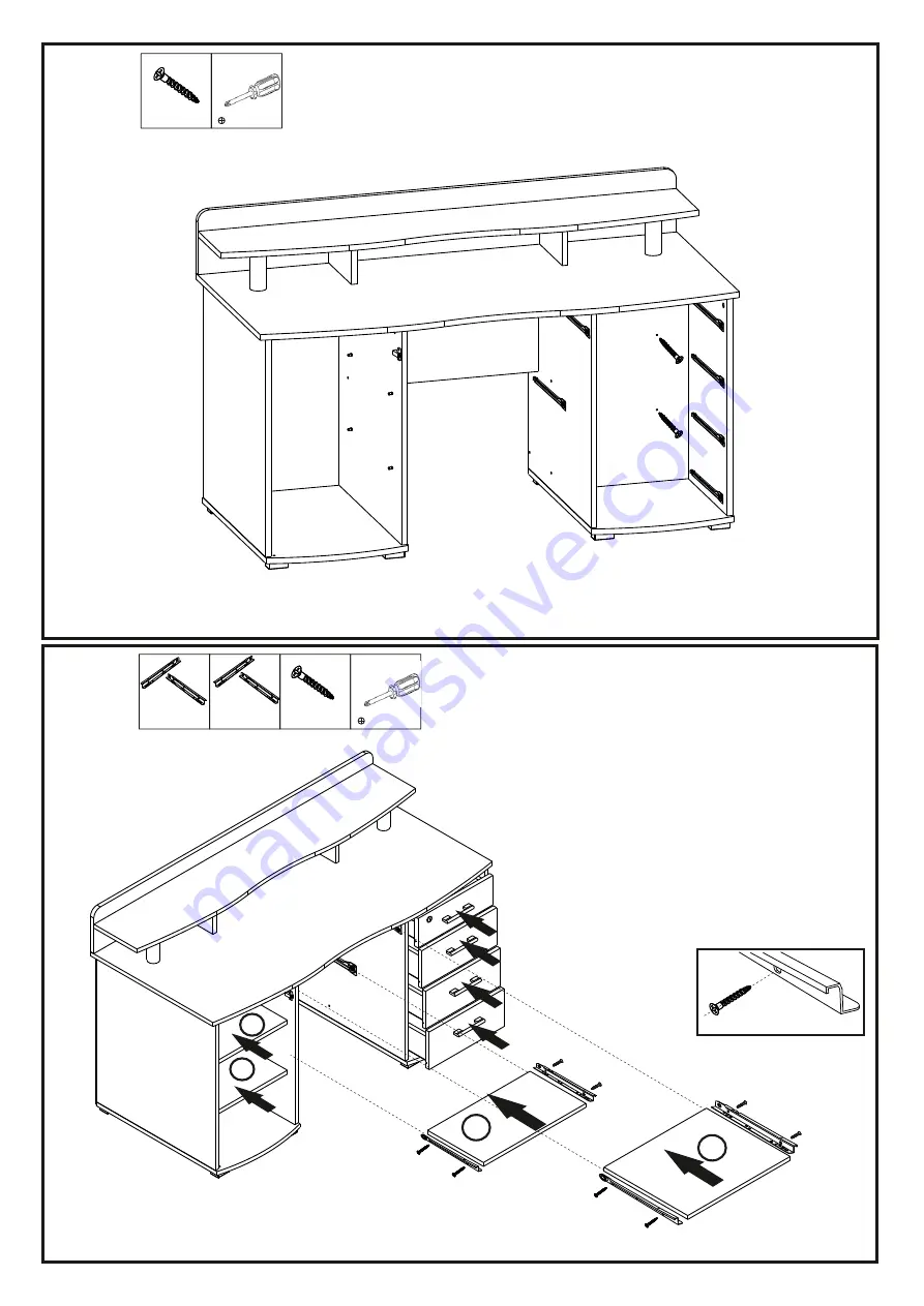 CONFORAMA GUSTAV Assembling Instructions Download Page 12